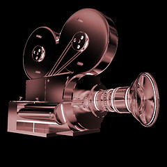 Image showing Old camera. 3d render