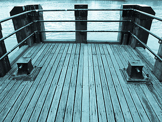 Image showing Deck pier