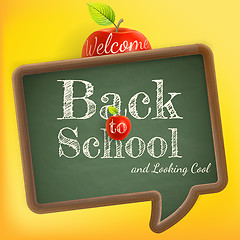 Image showing Welcome back to school. EPS 10