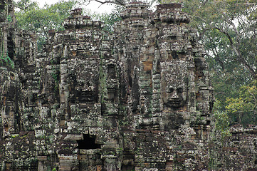 Image showing Khmer temple detail