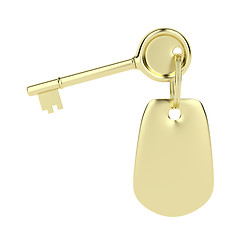 Image showing Key and key ring