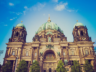 Image showing Retro look Berliner Dom