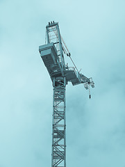 Image showing A crane