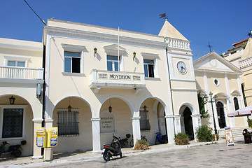 Image showing Museum Solomos and Kalvos on St. Markos Square in Zakynthos