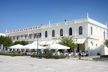 Image showing Solomos Square in Zante town on Zakynthos island