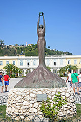 Image showing Statue of Greece Ionian Islands Zante