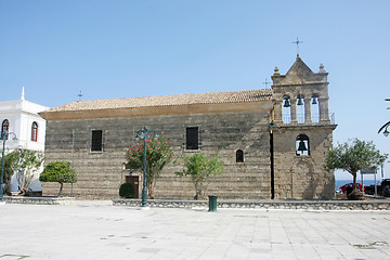 Image showing Church Saint Nicholas of Mole in Solomos Square