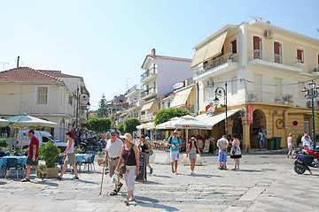 Image showing St. Markos Square in Zakynthos