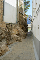 Image showing Typical andalusian street in town