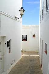 Image showing Typical andalusian street in town