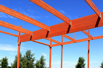 Image showing a wooden frame