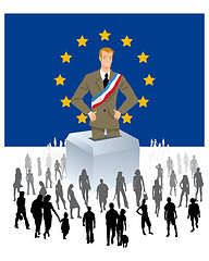 Image showing european elections