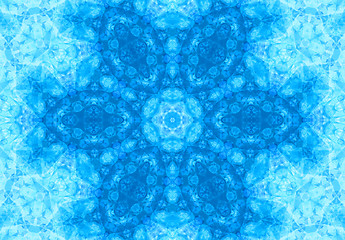 Image showing Abstract blue pattern