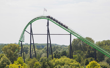 Image showing Rollercoaster ride