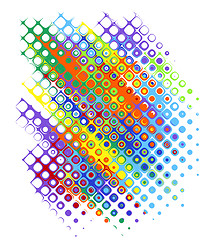 Image showing Colorful abstract pattern