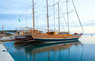 Image showing Ships in Makarska