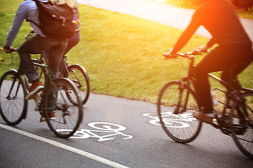 Image showing 	Bike lane