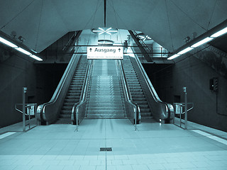 Image showing Escalator