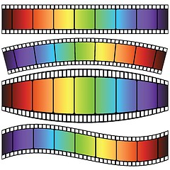 Image showing set of Film strip