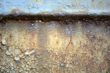 Image showing scratched metal texture;  grunge background