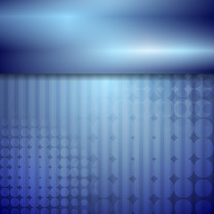 Image showing Abstract tech grunge shiny background