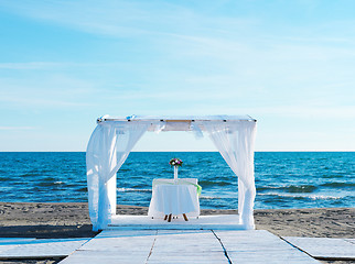 Image showing wedding set up