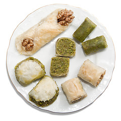 Image showing Turkish baklava