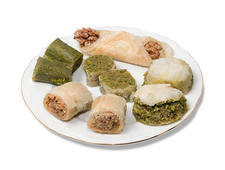 Image showing Turkish baklava