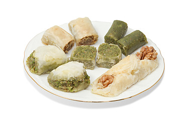 Image showing Turkish baklava