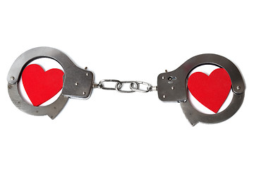 Image showing Cuffed hearts