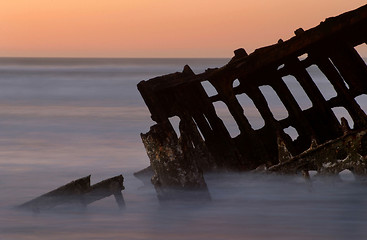 Image showing The Wreck of the Peter Iredale