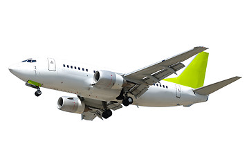 Image showing airliner on white background