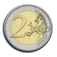 Image showing 2 euro coin
