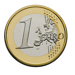 Image showing 1 euro coin