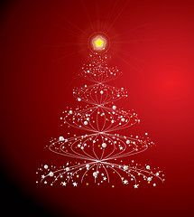 Image showing transparent christmas