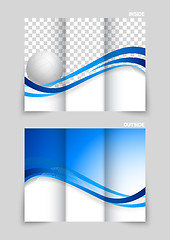 Image showing Tri-fold brochure design