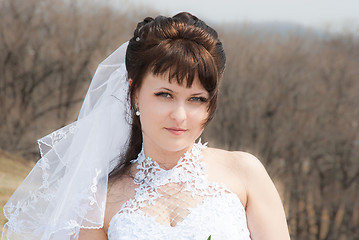Image showing Portrait beautiful bride