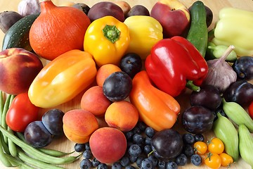 Image showing Fruits and vegetables.