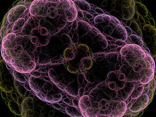 Image showing bacteria background render