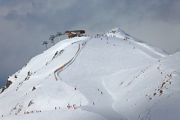 Image showing Skiing