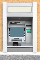 Image showing Automatic Teller Machine in the wall