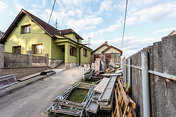 Image showing repaired rural house