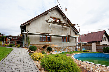 Image showing repaired rural house