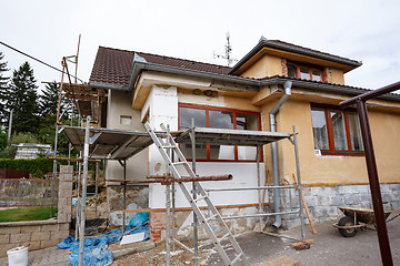 Image showing repaired rural house