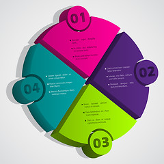 Image showing 3d diagram with bubble grades