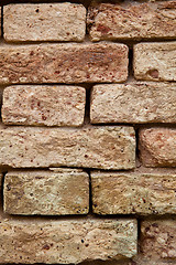 Image showing old brick wall texture