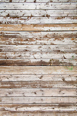 Image showing old wooden background