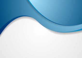 Image showing Abstract wavy background