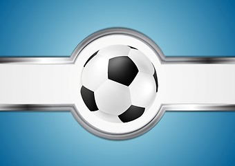 Image showing Abstract football design