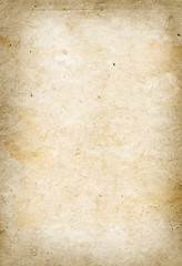 Image showing Old parchment paper texture